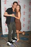 los angeles, 15 de agosto - christian leblanc, gina tognoni no evento the young and the restless fan club no universal sheraton hotel em 15 de agosto de 2015 em universal city, ca foto