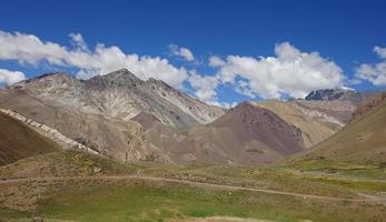 np aconcágua, cordilheira dos andes, argentina foto