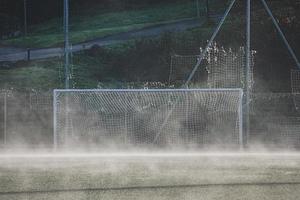 gol de futebol, equipamento esportivo de gol foto