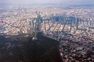 cidade do méxico vista aérea paisagem urbana panorama foto