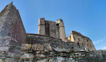 fortaleza de diamante antiga fortificação em genoa, itália foto