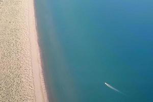 la paz baja california sur vista aérea durante o pouso foto