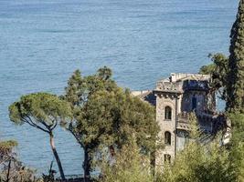 portofino vila pitoresca itália edifícios coloridos villas foto