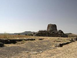 santu antine nuragic idade da pedra sardenha nuraghe foto