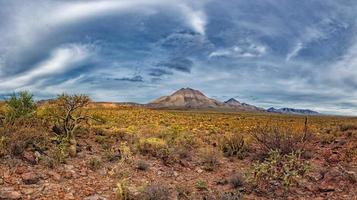 vulcão três virgens baja califórnia sur panorama foto