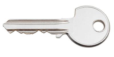 chave de porta para fechadura de copo wafer foto