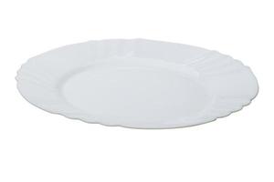prato branco sobre fundo branco foto
