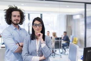 retrato de empresários bem sucedidos foto