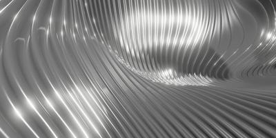 fundo abstrato curva linhas paralelas formas distorcidas texturas ilustração 3d foto