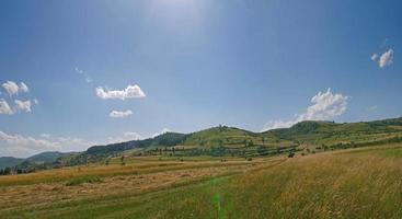 vista da paisagem de verão foto