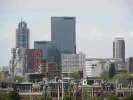 a cidade holandesa de rotterdam foto