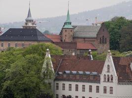 oslo e oslofjord na noruega foto