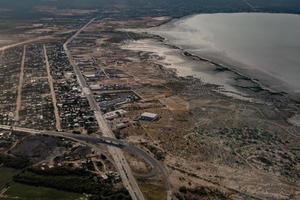 baja california sur méxico vista aérea foto