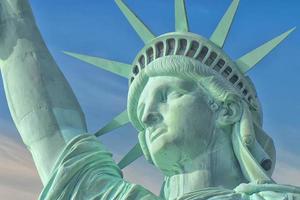 estátua da liberdade - manhattan - ilha da liberdade - nova york foto