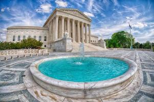 Washington, EUA - 29 de abril de 2017, edifício da Suprema Corte em Washington DC Detail foto