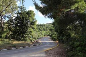 rodovia em israel de norte a sul foto