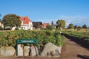 vila de chalé escandinavo perto de copenhague foto