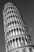 a torre inclinada de pisa, itália