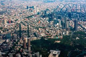 cidade do méxico vista aérea paisagem urbana panorama foto