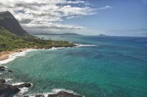 costa leste de oahu foto