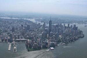 Nova York Manhattan vista aérea foto