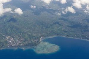 indonésia sulawesi manado area vista aérea foto