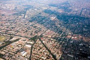 cidade do méxico vista aérea paisagem urbana panorama foto