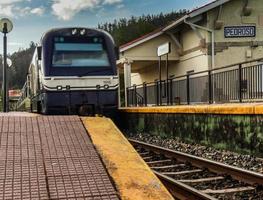 o trem transcantábrico. galícia espanha foto