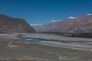 Vale Nubra em Ladakh foto