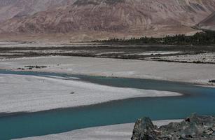 Vale Nubra em Ladakh foto