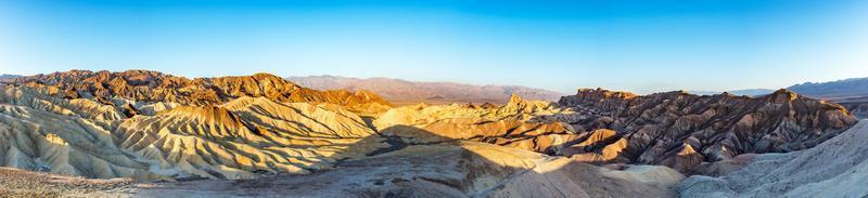 vale da morte zabriskie point pôr do sol paisagem foto