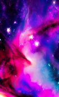 galáxia espaço fundo universo magia céu nebulosa noite roxo cosmos. galáxia cósmica papel de parede cor azul poeira estelar. textura azul abstrata galáxia infinito futuro escuro luz profunda foto