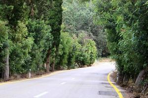 rodovia em israel de norte a sul foto