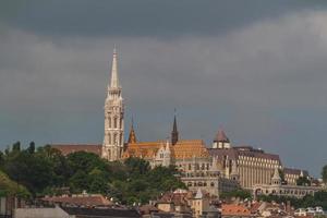 vista de marcos em budapeste foto