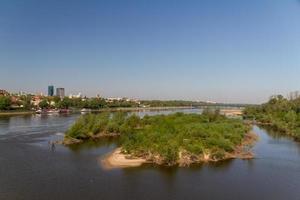 rio wisla, varsóvia, polônia foto