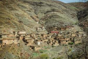 uma pequena vila em marrocos foto