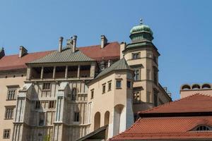 castelo real em wawel, cracóvia foto