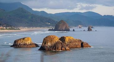 canhão praia oregon foto