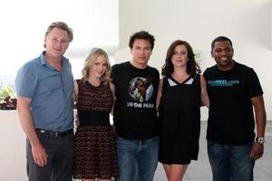 san diego, 22 de julho - bill pullman, alexa havins, john barrowman, eve myles, mekhi phifer na convenção da comic-con de 2011, dia 2 no centro de convenções de san diego em 22 de julho de 2010 em san diego, ca foto