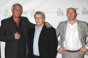 los angeles, 24 de setembro - hein hoven, larry estes, billy zane na noite de abertura do festival de cinema catalina - oeste da redenção no auditório lancer em 24 de setembro de 2015 em avalon, ca foto