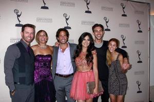 los angeles, 13 de junho - eric marsolf, arianne zucker, shawn christian, camilla banus, blake berris, kate mansi chega na recepção diurna dos indicados ao emmy apresentada por atas na montagem de beverly hills em 13 de junho de 2013 em beverly hills, ca foto