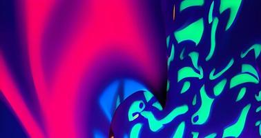 cartaz de fluxo colorido moderno. forma líquida de onda em fundo de cor azul. design de arte para o seu projeto de design. foto