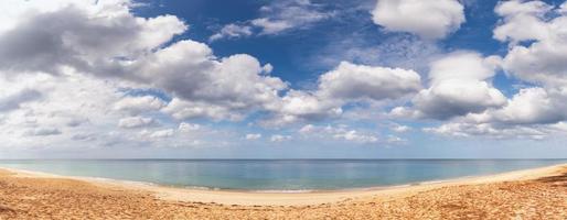 vista panorâmica do mar de andaman foto
