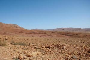 deserto de terra seca foto