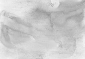 textura de fundo aquarela cinza calma abstrata, pintados à mão. cenário artístico preto e branco, manchas no papel. papel de parede de pintura monocromática aquarelle. foto