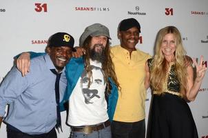 los angeles, 20 de outubro - kevin jackson, rob zombie, lawrence hilton-jacobs, sheri moon zombie na exibição especial de 31 no hotel london em 20 de outubro de 2016 em west hollywood, ca foto