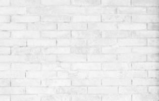 close-up de parede de tijolo branco foto