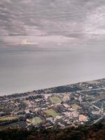 foto aérea da cidade