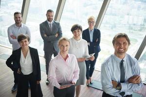 grupo de pessoas de negócios diversos foto