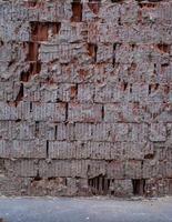 textura de parede de tijolo velha